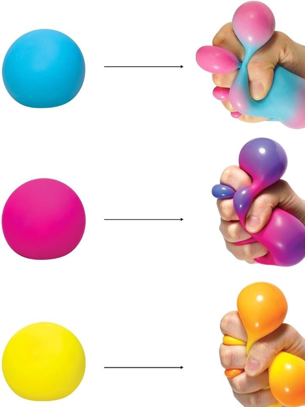 Needoh Color Change Squishies - Set of 2 - Picture 4 of 4